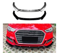 Car Front Spoilers, Compatible with Audi A3 S3 8V late 2017-20 Sline, Auto Parts,black