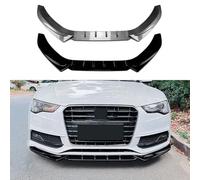 Car Front Spoilers, Compatible with Audi A5 S5 8T Late Sline 2012-17, Auto Parts,black