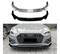 Car Front Spoilers, Compatible with Audi A5 Sline S5 8W6 late 2021+, Auto Parts,black