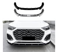 Car Front Spoilers, Compatible with Audi Q5 FY Sline Late 2020-2024, Auto Parts,black