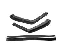 Car Front Spoilers Fin Splitter Lip 3Pcs Car Front Bumper Spoiler Diffuser Bumper Body Kit Fit For Subaru Fit For WRX STI 2015 2016 2017 2018 2019(Carbon look)