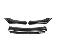 Car Front Spoilers for Audi RS e-tron GT 2021 2022 2023 2024 2025, Front Bumper Lip Splitter Diffuser Front Bumper Spoiler Durable Diffuser Accessories,A-black