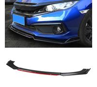 Car Front Spoilers for Audi S4 B7 B6 Cabriolet 8H 8HE 2003-2009,Bumper Lip Splitter Body Shovels Guard Front Bumper Lip Auto Modified Accessory Protection Splitter Body Kit