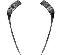Car Front Spoilers for Benz A-Class W176 AMG 2013-2015, Automotive Splitter Spoiler Body Splitter Kit Anti Collision Auto Protector Diffuser Body,A/Front Wing Knife