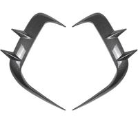 Car Front Spoilers for BMW 5er I5 G60 G61 2024, Auto Sport Lip Diffuser Splitter Protector Modification Body Kit Spoiler Protector Decorative,A/Carbon-look