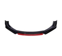 Car Front Spoilers For Cadillac For CTS-V For CTS 2017 2018 2019 Car Front Bumper Lip Auto Chin Spoiler Splitter Diffuser Body Kits(Carbon Fiber and Red)