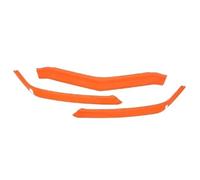 Car Front Spoilers For Chevrolet For Corvette C8 For Stingray Z51 2020-2025 Car Front Bumper Lip Splitter Diffuser Guard(Orange)