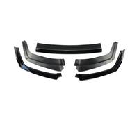 Car Front Spoilers For Civic 2016-2021 10th Generation Hatchback SI 2 Door Or 4 Door Front Bumper Spoiler Lip(Glossy Black)