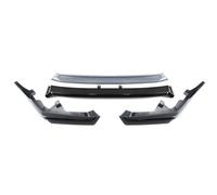 Car Front Spoilers For Civic For 11th Gen 2022-2024 Car Front Bumper Spoiler Lip Lower Splitter Guard Bracket Blade Protector Splitter Chin Decoration(Gray)
