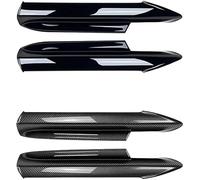 Car Front Spoilers for Delantero Serie 3 E90 E91 Tech Sedan 4 Puertas 320i 330i 2005 2006 2007 2008, Automotive Splitter Spoiler Body Splitter Kit Anti Collision Auto Protector Diffuser Body