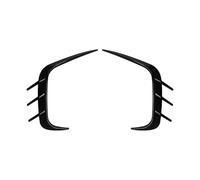 Car Front Spoilers For Fiesta MK8 ST For Line 2017-2020 2Pcs Front Wind Knife Car Front Bumper Side Spoiler Lip Splitter Diffuser