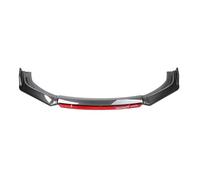 Car Front Spoilers For Kia For Sportage 2000-2022 Front Bumper Lip Chin Spoiler Splitter Diffuser Body Kit(Carbon Fiber and Red)