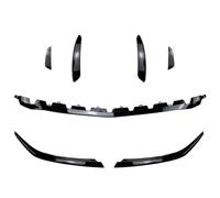 Car Front Spoilers For Mercedes For Benz A Class W177 A180 A200 A220 A35 AMG 2018+ Front Bumper Lip Side Canards Fins Splitters Air Trim 7PC Front Bumper Lip Spoiler