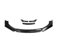 Car Front Spoilers For Mini For Cooper R55 R56 F55 Bumper Lip Spoiler Splitter Black Red Universal Front Shovel Bumper Lip(Black)