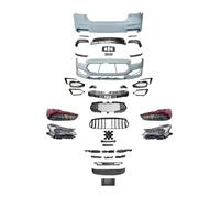 Car Front Spoilers For Quattroporte For Trofeo Rear Lamp Upgrade Car Body Kits Front Bumper Lip Grill Back Spoiler Headlamp Tail Lights(Body Kit n Lights)