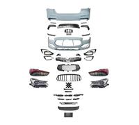 Car Front Spoilers For Quattroporte For Trofeo Rear Lamp Upgrade Front Bumper Lip Grill Back Spoiler Headlamp Tail Lights(Body Kit n Lights)
