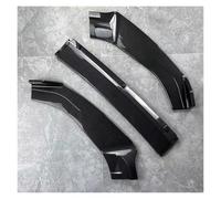 Car Front Spoilers For VW For Golf 7 7.5 For GTI For GTD R For Line 2013-2020 Bumper Blade Splitter Lip Front Splitter(Carbon Look)
