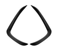 Car Front Spoilers For X5 F15 Sport 2014 2015 2016 2017 2018 Car Front Bumper Lip Side Spoiler Fog Lamp Frames Cover Body Kit(Gloss Black)