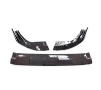 Car Front Spoilers Front Bumper Spoiler Lip Car Lower Splitter Chin Blade Plate Board Trim For Toyota For RAV4 2019-2023(Glossy Black)