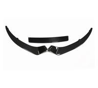 Car Front Spoilers Front Bumper Spoiler Lip Trim For R8 2016-2019 Luxury Real Carbon Fiber Car Lower Splitter Guard Plate Blade Lippe Body Kit