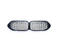 Car Front Sport Grill Radiator Grilles Bumper Grill compatible with for BMW 2 Series Gran Coupe F44 216i 218i 220i 228i M235i 2021-2023,A-silver