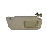 Car Front Sun Panel For Toyota For Corolla Sun Visor 2007-2013 With Vanity Mirror Gray Or Beige Car Interior Accessories Durable 7432002711 7432002640B1(Beige Right)