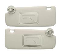 Car Front Suns Panel For Chevy For Sonic 2012-2020 For Spark 2013-2016 Gray Sun Visor With Makeup Mirror Car Interior Sun Visor(Grey Left and Right)