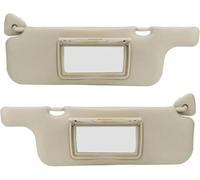 Car Front Suns Panel For Toyota For Corolla 2001-2007 Left Right Makeup Mirror Sun Shielding 74310-02B70-A0 Car Replacement Parts Sun Visor(Left right set)
