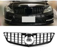 Car Front Upper Hood Bumper Radiator Grille Grill for Benz W204 C180 C200 GT 2008-2014 Auto Modified Accessories Replacement Mesh