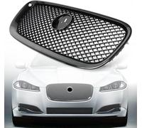 Car Front Upper Hood Bumper Radiator Grille Grill for Jaguar XF XFR X250 2012 2013 2014 2015 Auto Modified Accessories Replacement Mesh