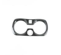Car Front Water Cup Holder Protector Frame Trim Cover For 3 Series G20 2020-2022 Auto Molding Garnish(Carbon)