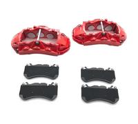 Car Front Wheel Brake System High Performance Calipers With Brake Cover Aluminum Adapter And Center Cap Compatible for Porsche-993-C2