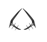 Car Front Wind Knife for Audi A4 S4 B9.5 Sline 2020-2024, ABS Car Front Bumper Lip Spoiler Splitters Canards Kit Accessories,Carbon fiber texture