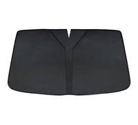 Car Front Windscreen Sunshade for Hon-da Jazz GK 2014-2020, Foldable Car Windshield Sun Shade UV Protector Cover Keep Vehicle Cooler,A/Black