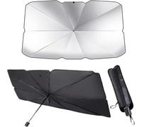 Car Front Windshield Sun Shade Umbrella for Range Rover Mk3 Vogue L322 2002-2012, Sun Shield Cover Sun Visor Foldable Windscreen Cover Sunshade Cover UV Block