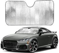 Car Front Windshield Sunshade for Dacia Bigster Full Hybrid 155 2024-, Foldable Heat UV Reflective Sunshade, Windshield Dust Sun Shade Visor Shield Cover, 130 * 60