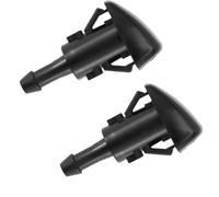 Car Front Windshield Washer Jet Compatible with RAM for 1500 2500 3500 2011-2016 2017 for 4000 2014-2017 for C 2012 2013-2015 Windshield Washer Nozzles Wiper Spray Kit 5116079A