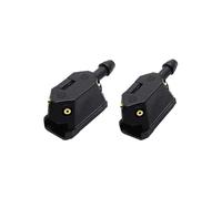 Car Front Windshield Washer Nozzle 4-Way Adjustable Spray Suitable For 9mm 8mm Wide And 4mm Thick Arm Style Washer Nozzles Components Washer Jets(A001)