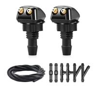 Car Front Windshield Wipers Nozzles Sprayer Sprinkler/Windshield Washer Nozzles Hose for Most Model Car Windscreen Washer