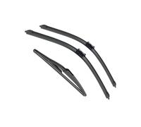 Car Front Wiper Blades For Fiat For Panda For MK3 2012-2019 3Pcs Front Rear Tailgate Windscreen Wiper Blades Set(LHD)