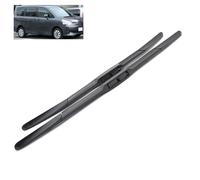 Car Front Wiper Blades Pair for Toyota Noah Voxy ZRR70 VAN 2007-2013 26"+16", Windscreen Wiper Rubber Replacement Set Wiper Blades Automotive Accessories