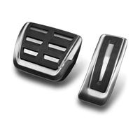 Car Fuel Brake Footrest Pedal Cover For A4 B9 A5 A6 A7 Q5 Q7 Q8 RHD Auto Accelerator Pedal vehicle interior foot rest