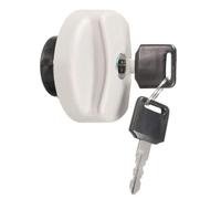 car fuel cap Compatible With Opel For Vauxhall For Astra G H 1702834 93224461 White Car Locking Fuel Filler Door Gas Tank Cap Cover With Keys
