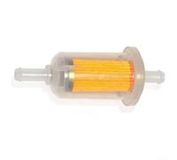 Car Fuel Filter for Motorcycles, Scooters, Dirt Bikes & Lawn Mowers - ABS Inline Fuel Strainer with Fit, Flow Direction Arrow Marking, W