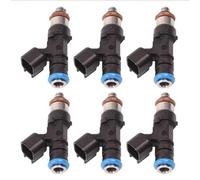 car Fuel Injector 5L2Z-9F593-CA 5L2E-C1A 0280158055 For Mazda For B4000 4.0L 2005 2006 2007 2008 2009 2010 Fuel Injectors(6PCS)