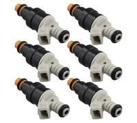 Car Fuel Injector for for Ranger 2.3L I4 Compatible with:1985 1986 1987 1988 1989 1990-1994 6Piece 0280150727 Fuel Injector Nozzle Fuel injectors