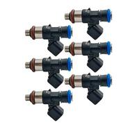 Car Fuel Injector Nozzle Car Engine 6pcs Fuel Injectors Accessories 0280158091 7T4Z9F593B Compatible with Mazda 6 3.7L V6 2009 2010 2011 2012 2013