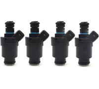 Car Fuel Injector Nozzle for BMW E34 E36 E46 3 Series 316 318 316i 318i 1.9L 8v 1993-2005 D3768FA 13641247931 4PCS, Replacement of engine fuel injectors.