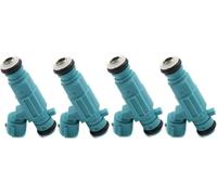 Car Fuel Injector Nozzle for Hyundai Elantra Tiburon Santa Fe Tuscon 2.0 2.7L 35310-23630 4x 2 Pins, Replacement of engine fuel injectors.