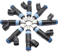 Car Fuel Injector Nozzle for Jeep Grand Cherokee 6.4L V8 2012-2014 FJ1148 05038337AB 8pcs, Replacement of engine fuel injectors.